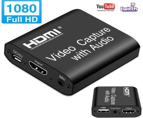 CAPTURADOR HDMI RULLZ FULL HD E/S AUDIO+VIDEO