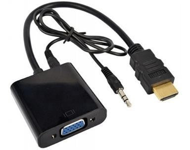 CONVERSOR HDMI A VGA CON AUDIO