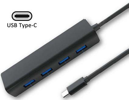 HUB SATE A-HUB15 USB-C A 4 USB 3.0