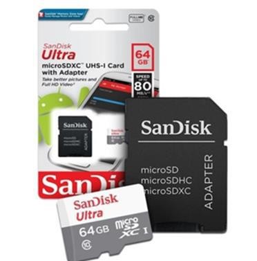 MEMORY CARD SANDISK CAT.10 DE 64GB