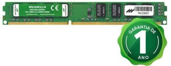 MEMORIA RAM PC 4GB DDR3/1600MHZ MACROVIP