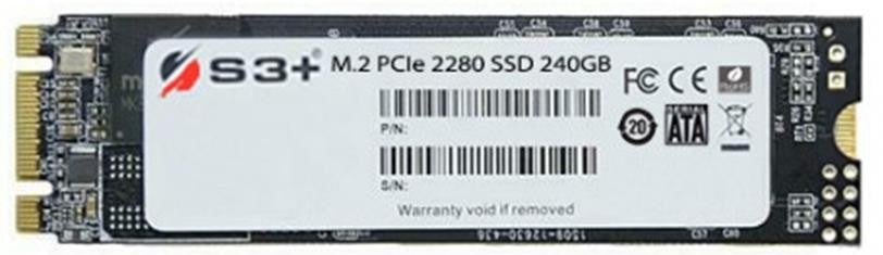 SSD M.2 240GB SERIAL ATA III S3+ 6GB/S