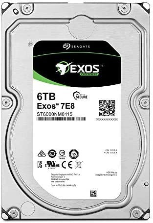 HDD 6.0 TB SEAGATE 7200 256MB ENTER EXOS