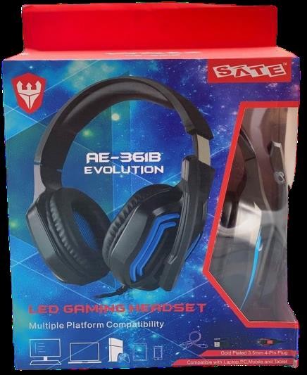 AURICULAR GAMER SATELLITE AE-361B