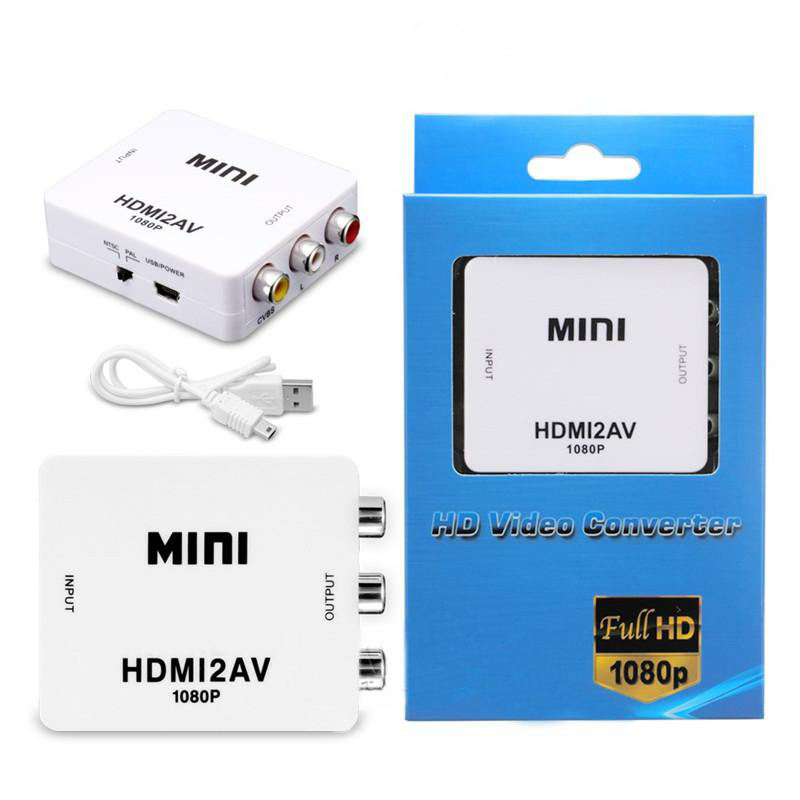 MINI CONVERSOR HDMI A RCA/AV