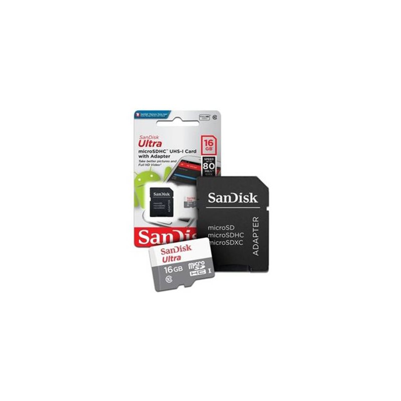 MEMORY CARD SANDISK CAT.10 DE 16GB