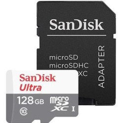 MEMORY CARD 128GB SANDISK ULTRA CAT10