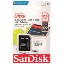 MEMORY CARD 128GB SANDISK ULTRA CAT10