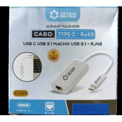 USB TIPO C A RJ45 10/100MBPS LT-229