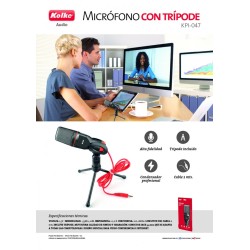MICROFONO KOLKE CON TRIPODE KPI-047(NG)