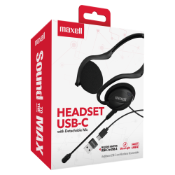 AURICULAR MAXELL H.MIC USB