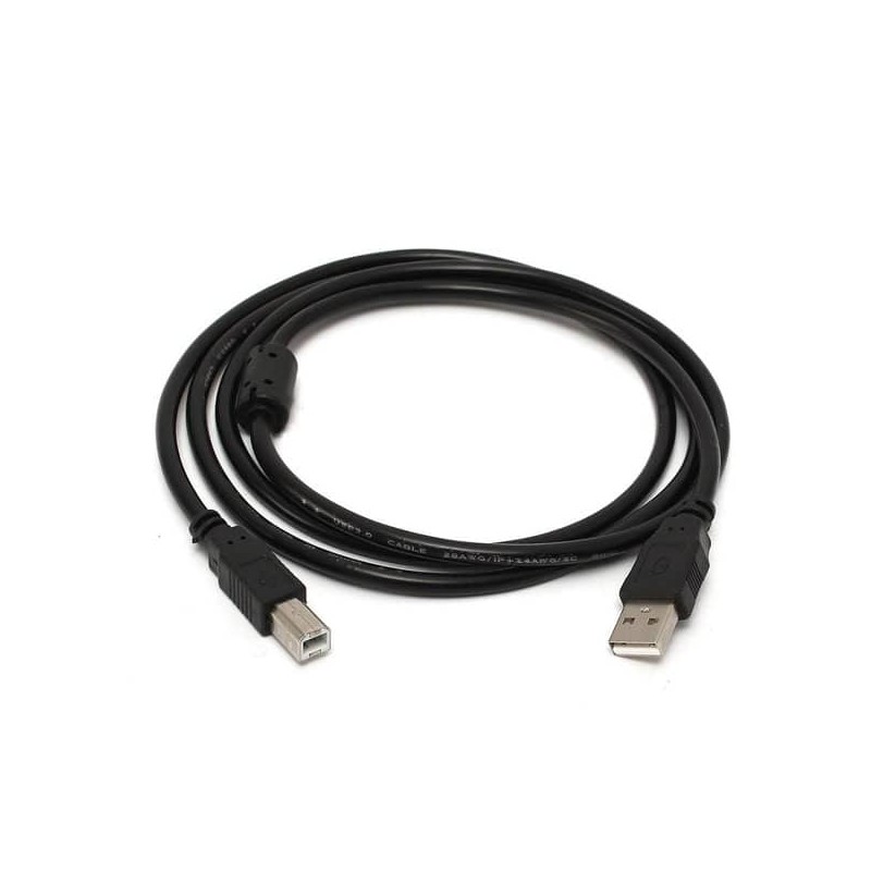 CABLE USB A-B P/IMPRESORA 1.5 MTS SIN FILTRO
