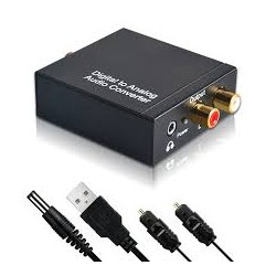 CONVERSOR OPTICO Y COAXIAL...