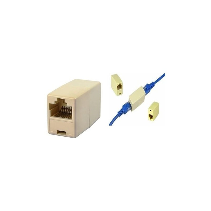 ADAP LAN RJ45 HEMBRA A HEMBRA