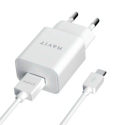 HAVIT CARGADOR CORRIENTE P/LIGHTHING NV-ST113-BLANCO