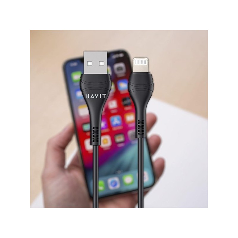 HAVIT CABLE P/IPHONE 1.8 MTS NV-CB6160-L