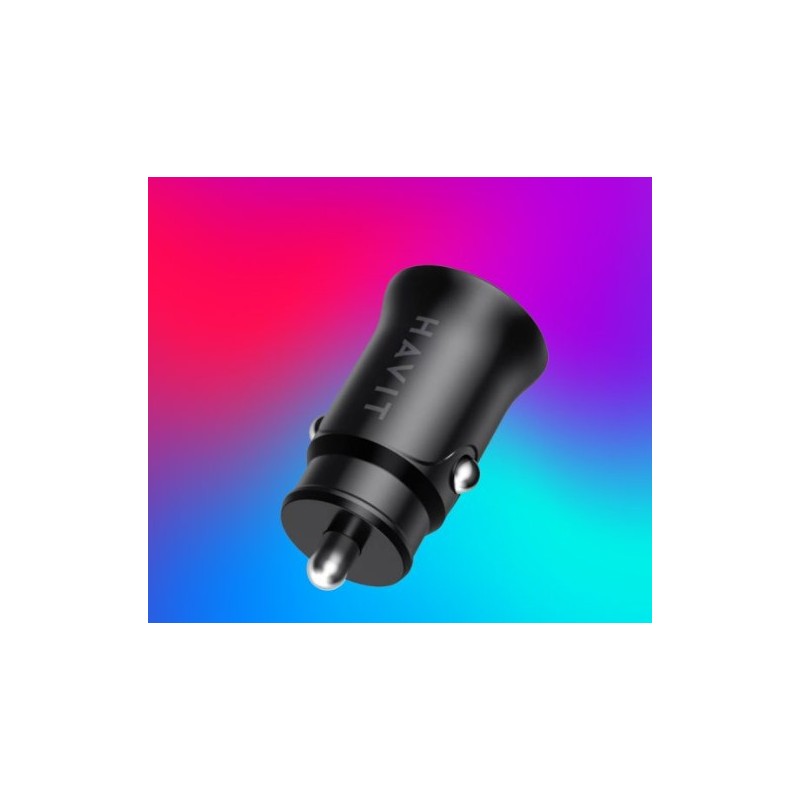 HAVIT CARGADOR P/AUTO NV-CC2022-NEGRO
