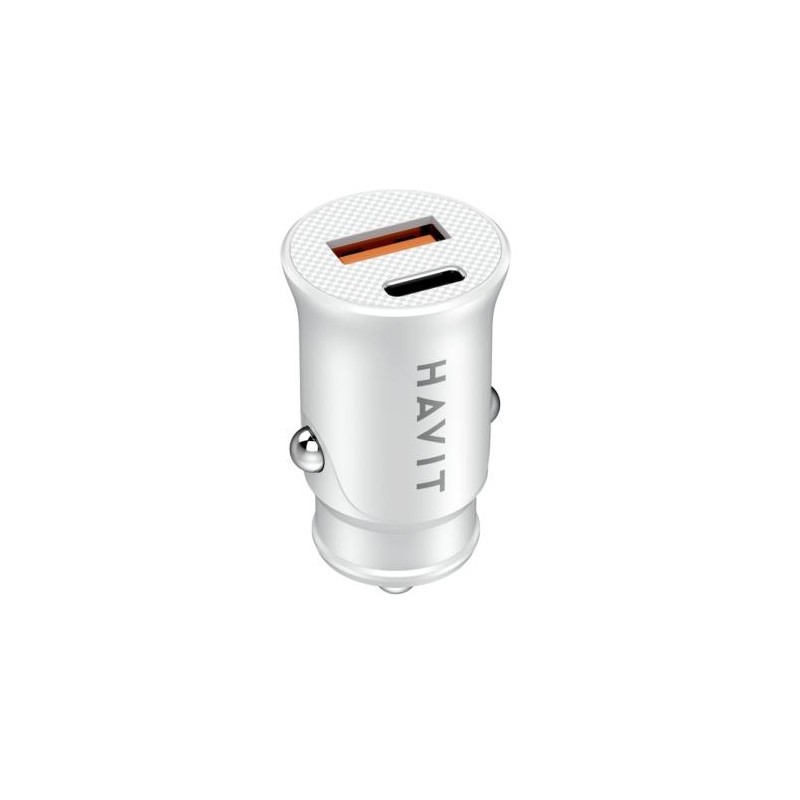 HAVIT CARGADOR P/AUTO NV-CC2022-BLANCO