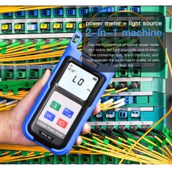 POWER METER ORIENTEK TPV-53 + DETECTOR DE FALLAS 10MW FC/PC SC/PC ST/PC 850NM, 980NM, 1300NM, 1310NM, 1490NM, 1550NM, 1625NM