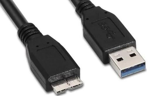 CABLE MICRO B MACHO A USB TIPO A 3.0 1M