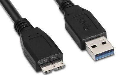 CABLE MICRO B MACHO A USB TIPO A 3.0 1M