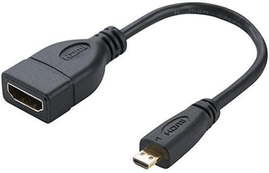 CABLE ADAPTADOR MICRO HDMI A HDMI HEMBRA