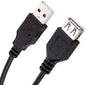 CABLE USB 2.0 MACHO A HEMBRA 3 MTS
