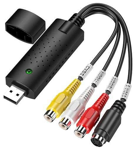 CAPTURADOR EASYCAP RCA VHS A USB