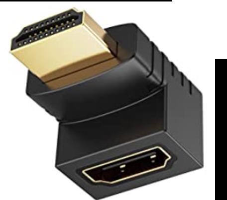 CODO HDMI MACHO/HEMBRA GIRO 270°