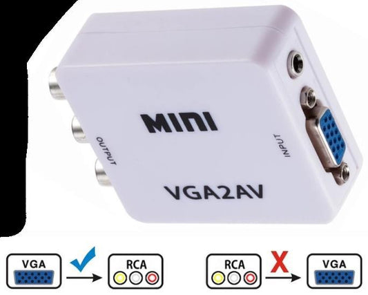 CONVERSOR VGA A RCA