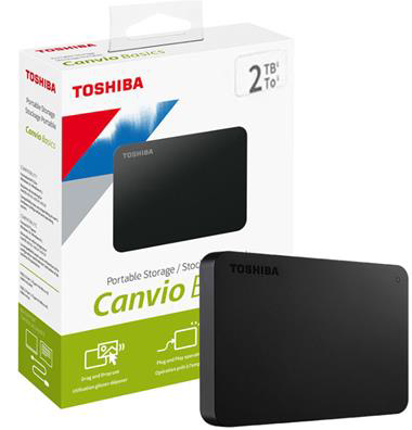 DISCO EXTERNO TOSHIBA 2.5" 2TB USB 3.2