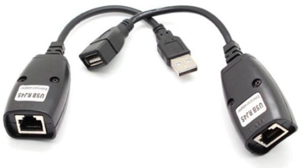 EXTENSOR USB PASIVO POR UTP 45 MTS