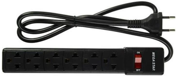 FILTRO MEGASTAR LLE338 CON 6 TOMAS (ZAPATILLA)