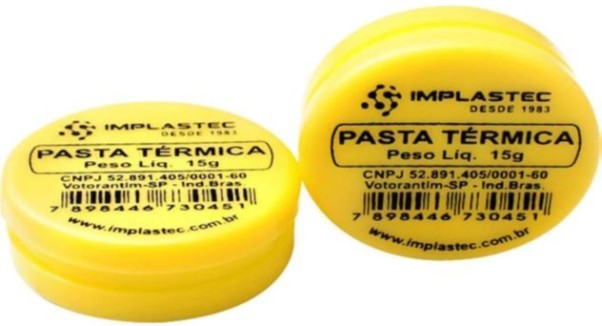 PASTA TÉRMICA IMPLASTEC 15G.