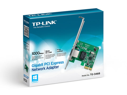 PLACA DE RED TP-LINK TG-3468 PCI-E GIGABIT 10/100/1000MBPS