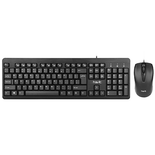 COMBO TECLADO C/MOUSE USB HAVIT HV-KB611CM