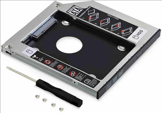 ADAPTADOR CADDY 9.5MM P/ HDD 2.5 SATA