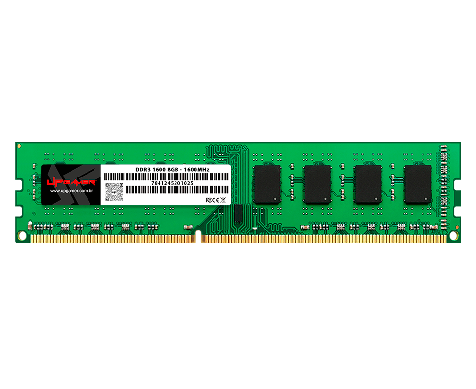 MEM DDR3 8GB UP GAMER UP1600 1600 MHZ