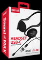 AURICULAR MAXELL H.MIC USB