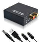 CONVERSOR OPTICO Y COAXIAL DIGITAL A RCA FY446