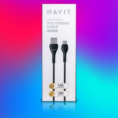 HAVIT CABLE P/TIPO C 1.8 MTS