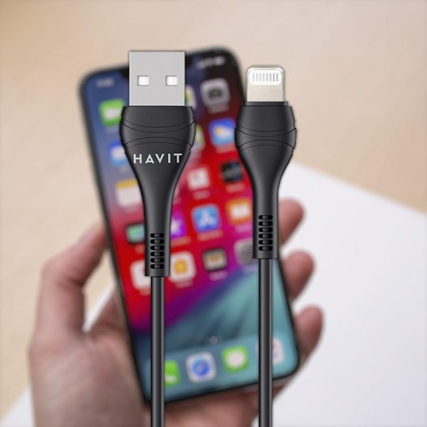 HAVIT CABLE P/IPHONE 1.8 MTS NV-CB6160-L