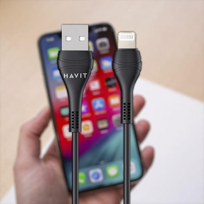 HAVIT CABLE P/IPHONE 1.8 MTS NV-CB6160-L
