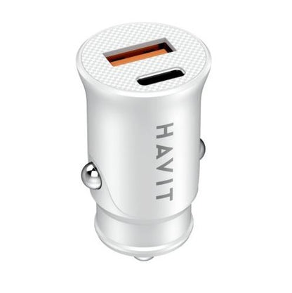 HAVIT CARGADOR P/AUTO NV-CC2022-BLANCO