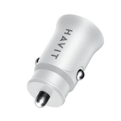 HAVIT CARGADOR P/AUTO NV-CC2022-BLANCO