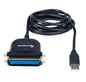 CABLE USB 2.0 A PARALELO 36 PINES 1 MTS