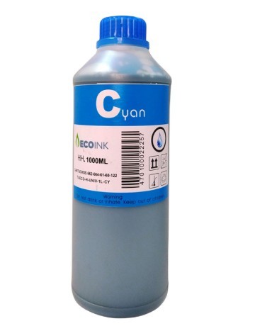 TINTA ECO-EPCISS-1L-CY