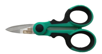 TIJERA DE CORTE KS-K PARA ALAMBRE DE ARAMIDA KEVLAR FIBRA OPTICA CON ESTUCHE GIETTEK