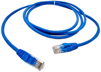 PATCHCORD IURON CAT5E UTP PATCH CORD 24AWG 7/0.2MM 2M 100% COBRE AZUL