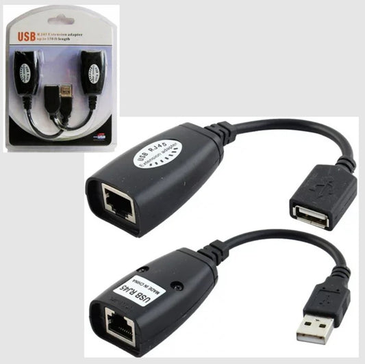 EXTENSOR USB PASIVO POR UTP 45 MTS